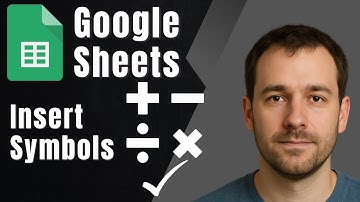 How to Insert Symbols in Google Sheets (2025 Character Shortcut Guide)