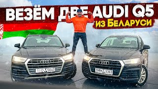 В БЕЛАРУСЬ ЗА ДВУМЯ AUDI Q5  |  ВЕЗЕМ В РФ