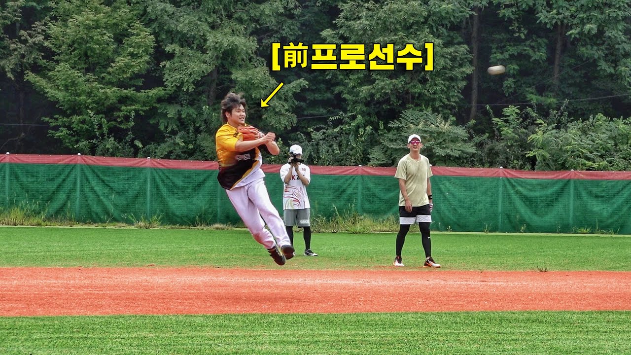 프로 선출의 후배들과 수비 훈련!! 장난 아니네ㄷㄷ | 유튜버즈