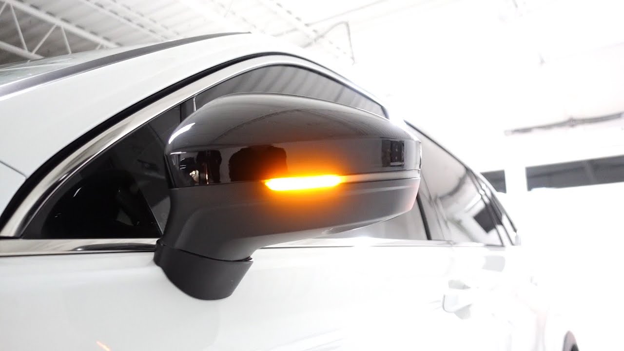 MK2 Tiguan LED Dynamic Turn Signal Install Badgeskins Tiguan Build