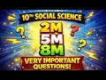 10th Social Science || 10th Social Science Public Exam Important Questions #10th #exam @HarisKalvi