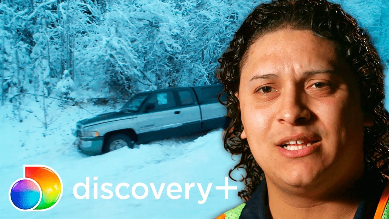 Mulher presa em uma estrada congelada no Alasca é resgatada | Resgate no Gelo | discovery+ Brasil