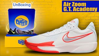 Unboxing Nike Air Zoom G.T. Academy - Em português PT-BR (GT CUT ACADEMY É O NOVO PRECISION?)