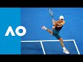 Kei nishikori vs pablo carreno busta  full fifth set tiebreak  australian open 2019 4r