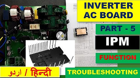 178 IPM Intelligent Power Module PSS30S92F6-AG or PSS15S92F6 - Function Explained & Test