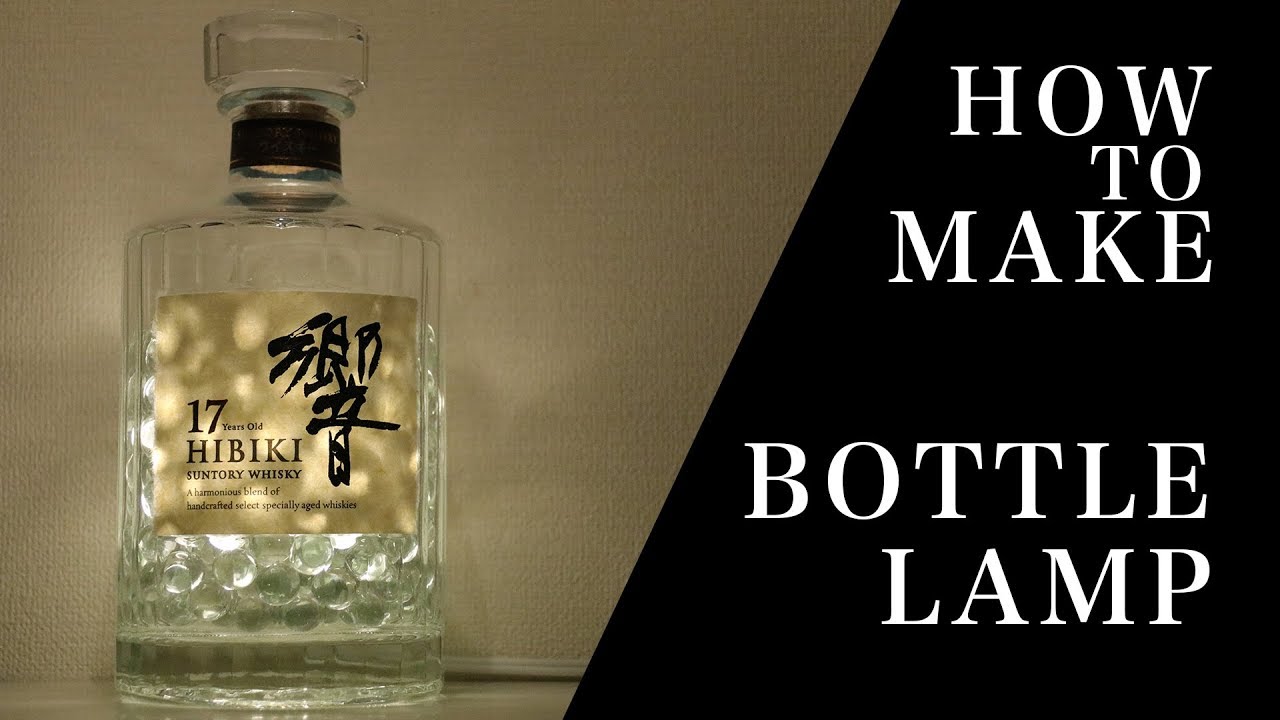 Japanese Whiskey 日本のウヰスキー Hibiki 17 Years Old Bottle Lamp 響17年ボトルランプと肉豆腐 Youtube