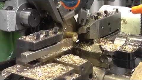 Traub machine working