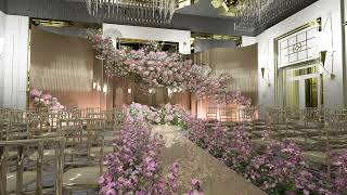 3D Wedding Decoration Holy Matrimony