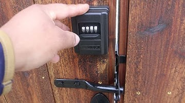 yard Lock 🔒gate lock