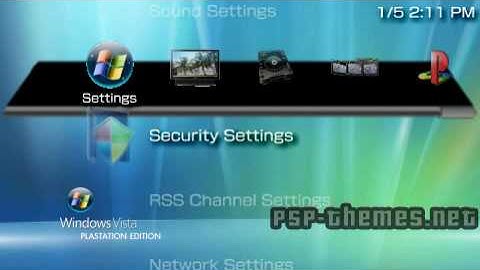 PSP Theme Vista_2 PSP-Themes.NET
