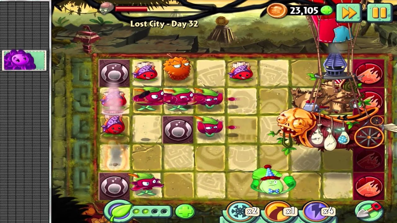 Lost City - Day 32, Plants vs. Zombies Wiki