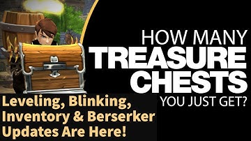 AQ3D Leveling, Treasure Chests, Blinking, Inventory & Berserker Class Updates Are Here!