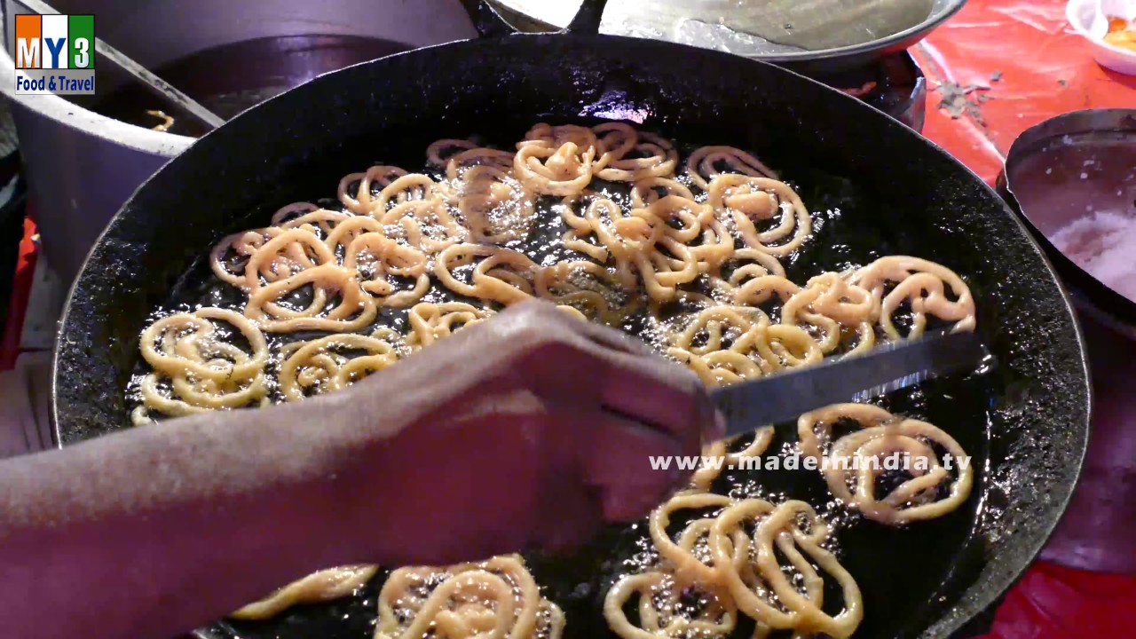 Crispy Jalebi Recipe Making | MAKING YAMMY INDIAN SWEET street food | STREET FOOD