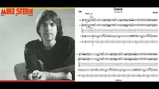 &quot;Chromazone&quot; by Mike Stern - full score transcription