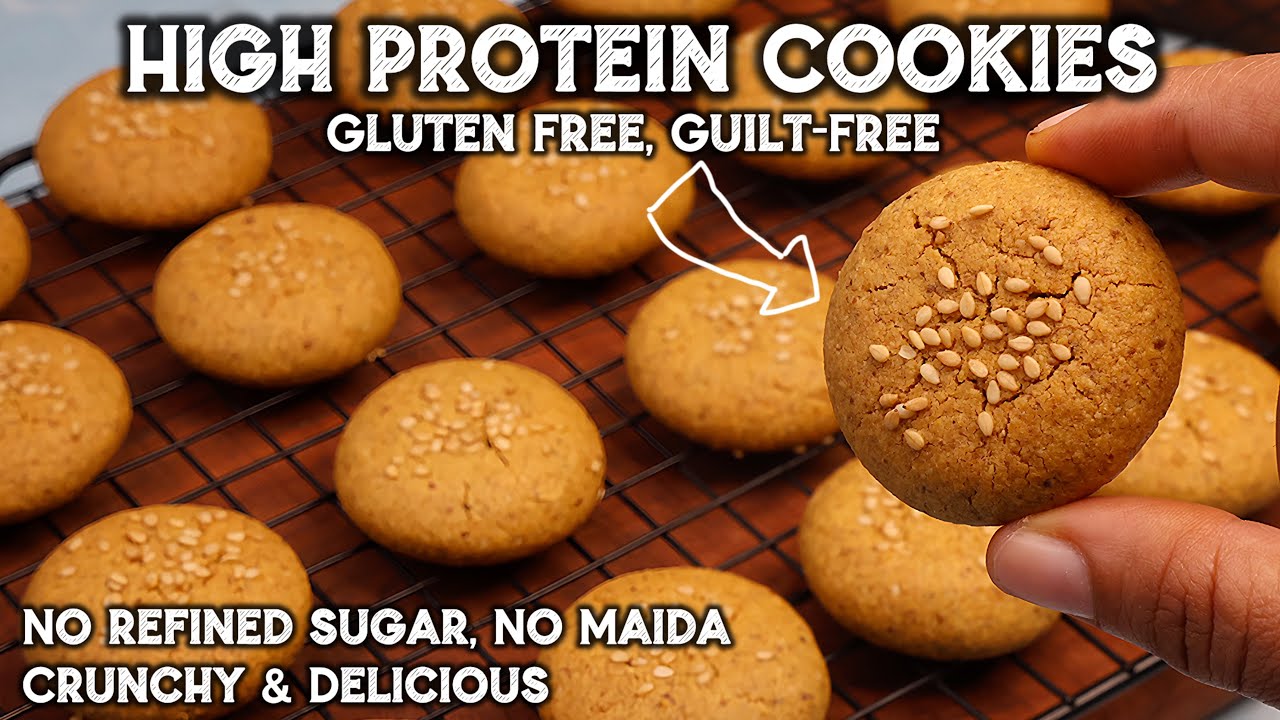 Healthy Cookies Recipe Gluten-Free, High-Protein & Weight-Loss ...