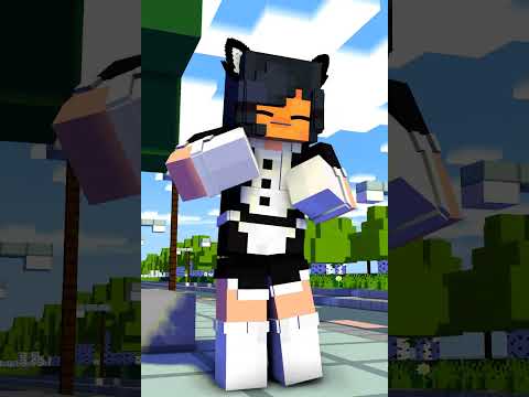 Shikanoko Nokonoko Aphmau maid caught #shorts