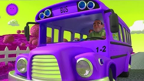 🎶[1 MINUTE LOOP] 🚍 Wheels on the Bus Song | Sound Variations | Kids Nursery Rhymes @VariationsRemix