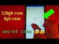 Secret code for Samsung to increase ram storage 8gb ram 128gb clone | secret code for Android