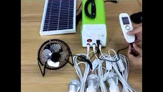 The fittings of DC Solar Home System GNL 6-4.5Q/ Great Nice PV Limited / gnice.cn