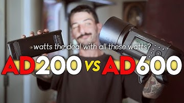 Watts: Explained - AD200 vs AD600 Pro