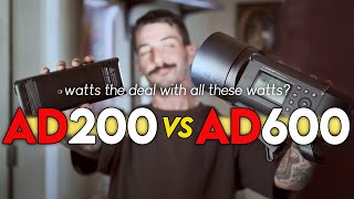 Watts: Explained  AD200 vs AD600 Pro