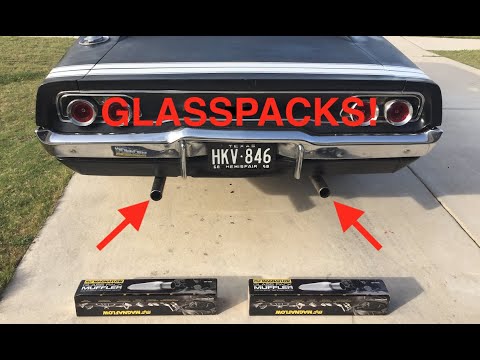 1968 Dodge Charger Magnaflow Exhaust Sound - Cold Start vs. Warm Start