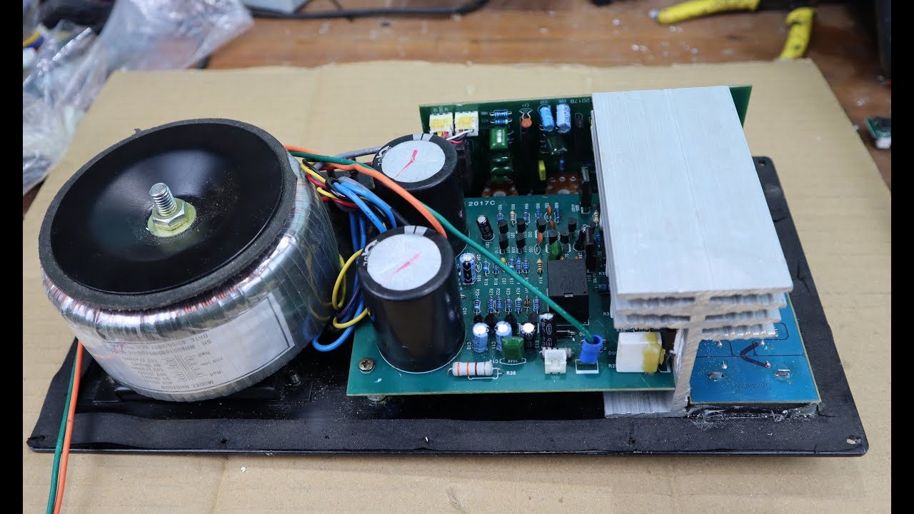 Test mạch sub nâng cấp lên 4 sò NJW1302/NJW3281 Về Bắc Giang