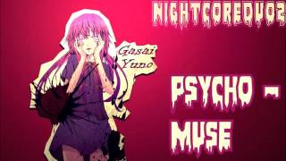 Muse  - Psycho (Nightcore)