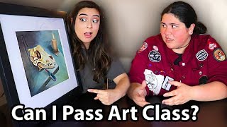 I Had A Real Art Teacher Grade My Art...