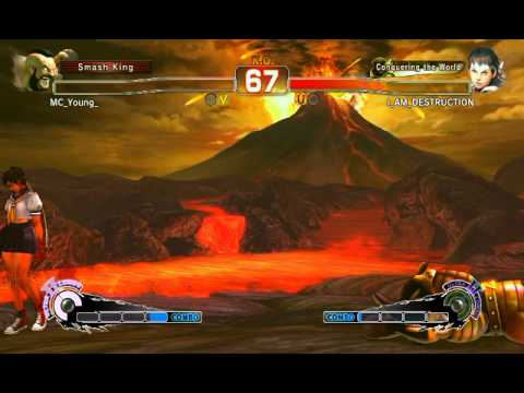Ultra Street Fighter IV battle: Zangief vs Sakura
