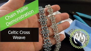 Chain Maille Weave Tutorial - Celtic Cross Weave