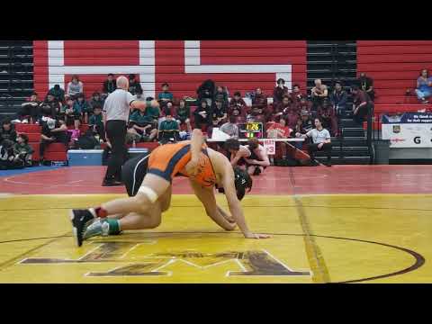 Vince Partington vs Bonita 1st round CIF Dual Championships at Redondo