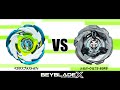 ベイブレードX ペガサスブラストATr VS シルバーウルフ3-80FB 対戦動画