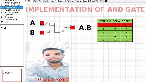 CEDAR LOGIC SIMULATOR / VERIFICATION OF AND GATE EXP-1 ,#ESS. #AKS