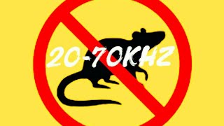 Mouse & Rat Ultrasonic Repellent 20-70KHz (5h)