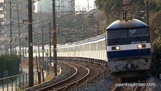 JR貨物 EF210-159号機+東武鉄道60000系12B(61603編成6両+61604編成6両) 甲種輸送 新井口→西広島 2014.1