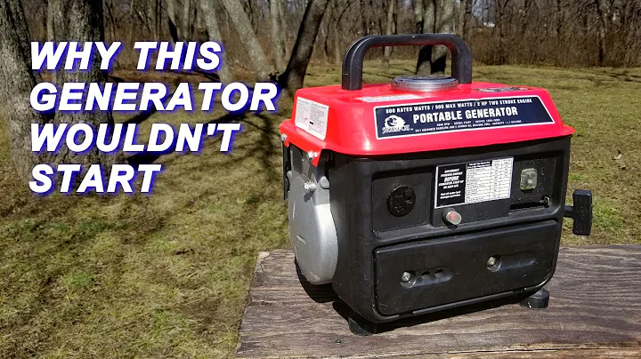 Troubleshooting Your Storm Cat Generator Starting Issue