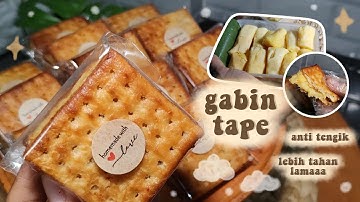 Resep GABIN TAPE, Anti TENGIK‼️Tahan 10 HARI‼️Cocok  buat ide usaha yg menguntungkan