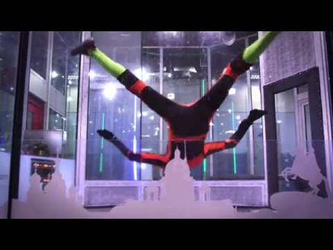 Чемпион Мира по Freefly показал класс в аэротрубе FlyStation!