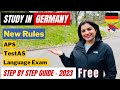 Study Bachelors From Germany | Study In Germany For FREE | Step By Step Guide | New Rules