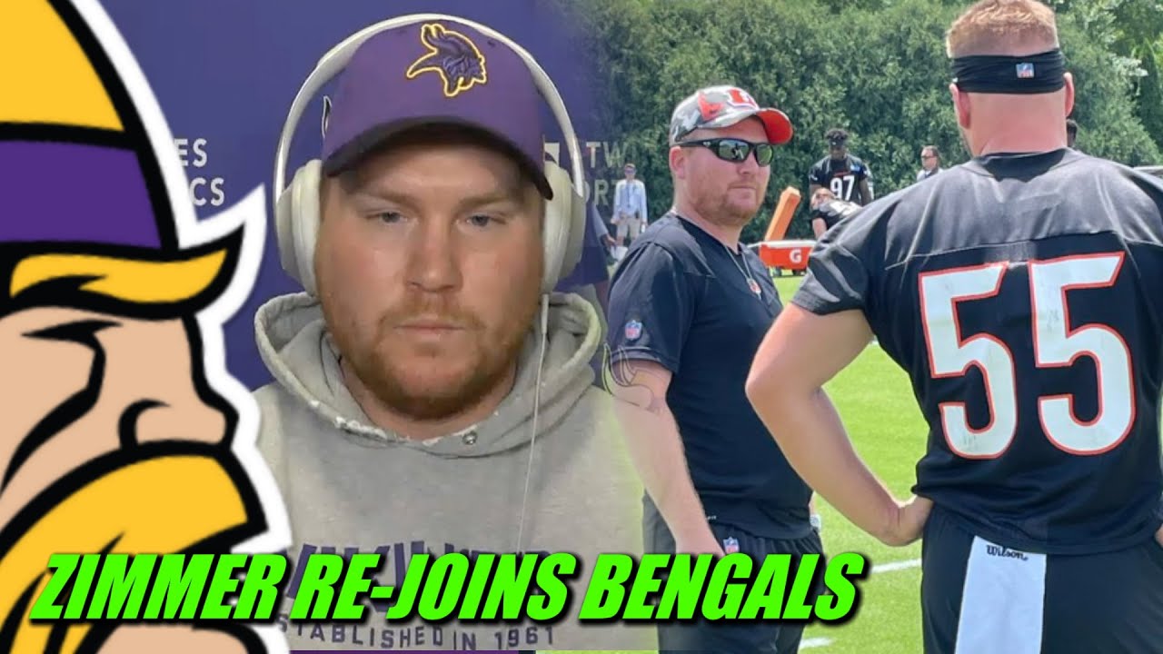Zimmer ReJoins Cincinnati Bengals YouTube