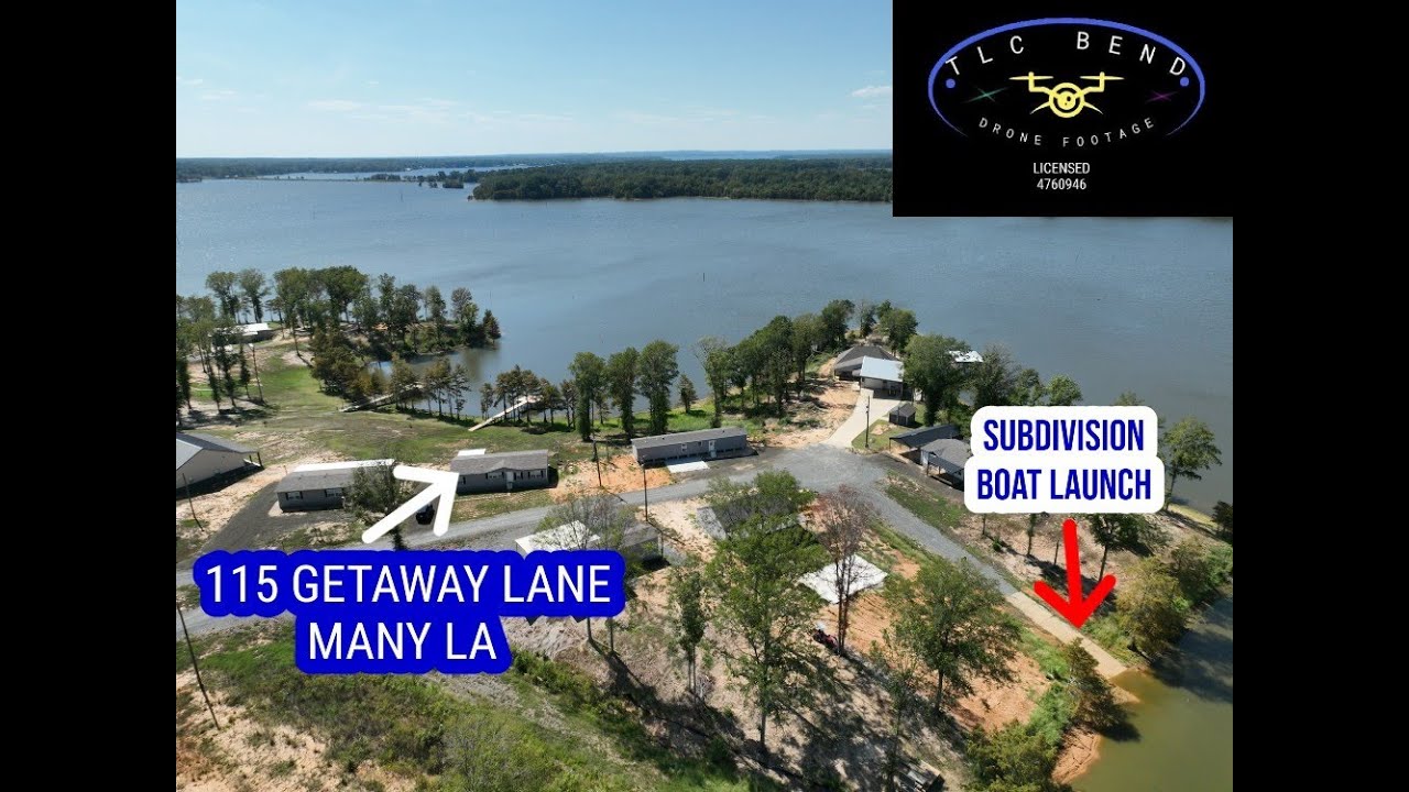 115 GETAWAY DRIVE MANY LA / WATERFRONT TOLEDO BEND LAKE