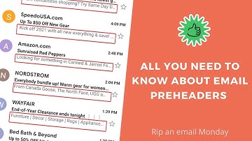 Email Preheaders - Everything you need to know