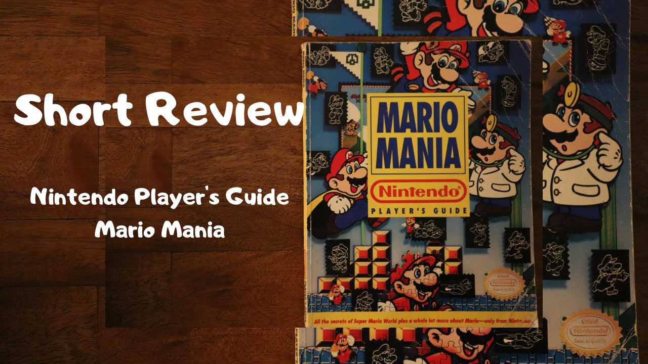 Mario Mania Guide.pdf Short Review of Nintendo Players Guide Mario Mania - YouTube