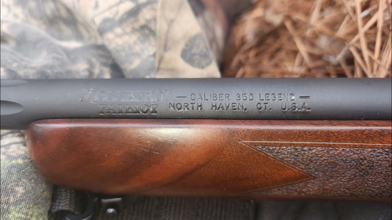 Mossberg Patriot 350 Legend Sight in YouTube