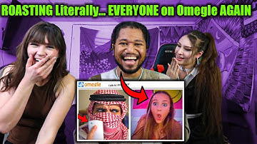 ROASTING Literally... EVERYONE on Omegle AGAIN! @MaskedArab REACTION