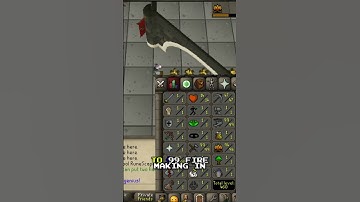 AI Bot MAXES Firemaking: Free-to-Play 99s AUTOMATED! #shorts