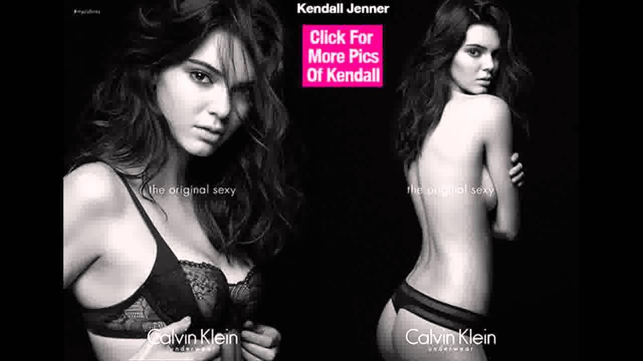 Kendall Jenner flashes her bare butt in tiny Calvin Klein underwear as she  rolls around in bed for sexy video