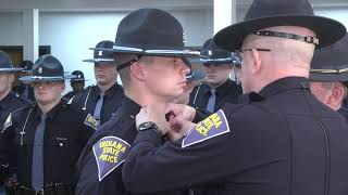 Indiana State Police - 84th Recruit Class Receives Their ISP Pins