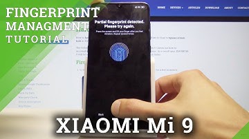How to Add Fingerprint in XIAOMI Mi 9 - Fingerprint Set Up